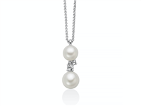 Necklace Miluna Woman in Silver Perla PCL6796